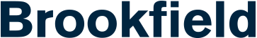 Brookfield logo in bold, dark blue text.