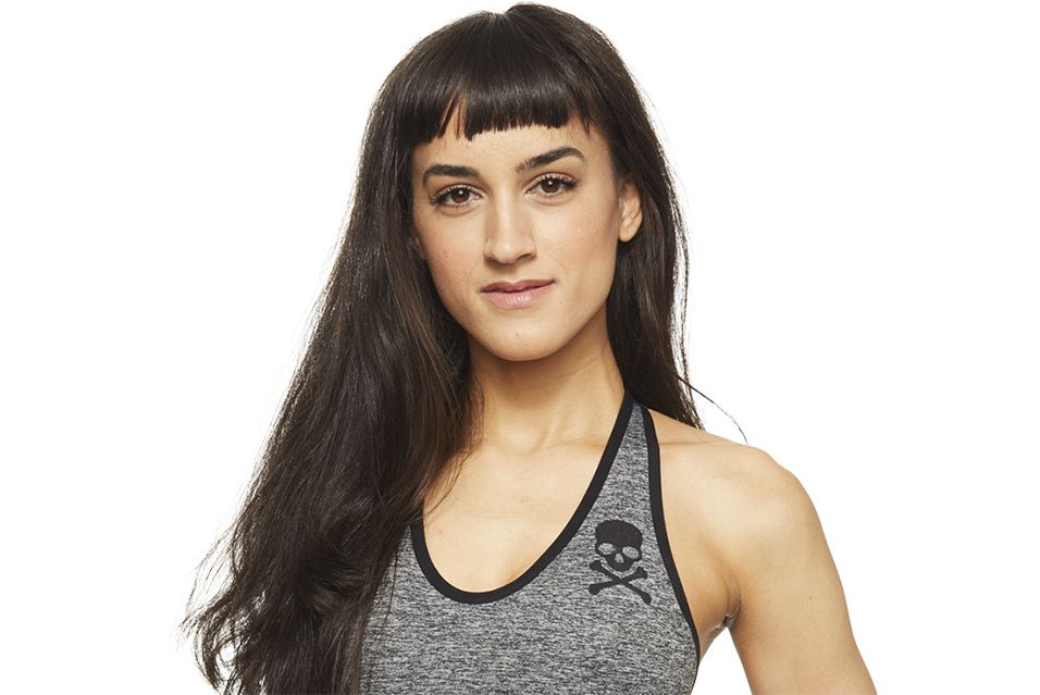 Headshot of SoulCycle instructor Jasmine Di Angelo. 